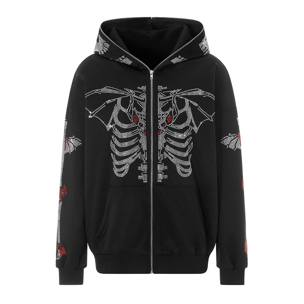 Rhinestone Hoodie