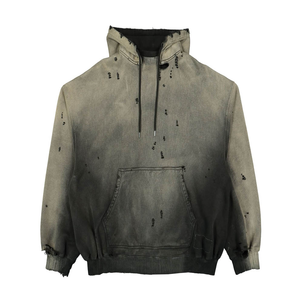 Sun Fade Distress Hoodie